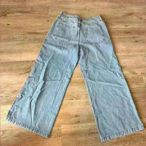 Forever 21 Mid Rise Wide Leg Jeans Size 29 Boho